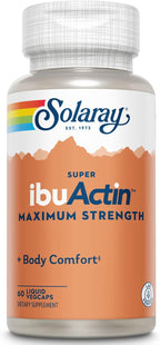 Solaray Super IbuActin 60 cápsulas