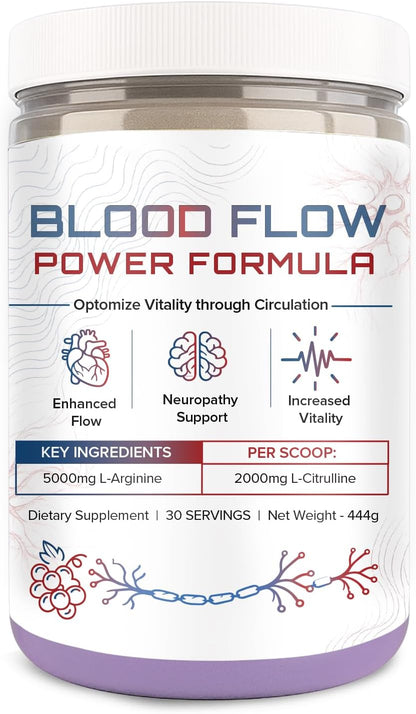 The Blood Flow Power Formula Neuropathy Drink Powder – 444g (30 dosis) – Image 1