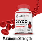 SugarSync Glyco Optimizer Cápsulas - Complemento para Hombres y Mujeres (2 Paquetes)