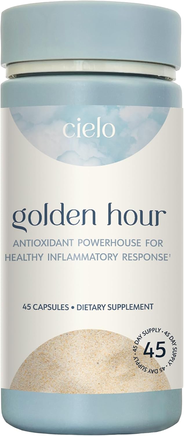Cielo Golden Hour - Suplemento Antioxidante con QuerceFIT para el Bienestar Diario