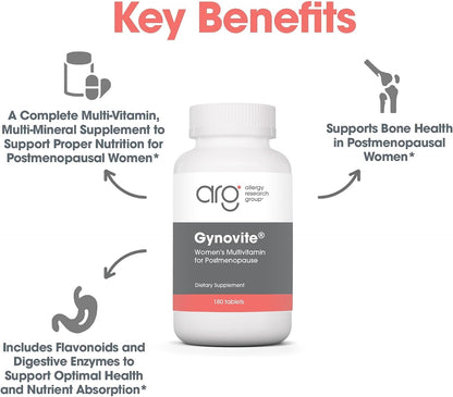 Optimox Gynovite Plus - Multivitamínico y Multimineral para Mujeres - Apoyo Postmenopáusico con Magnesio, Vitamina D3, – Image 5