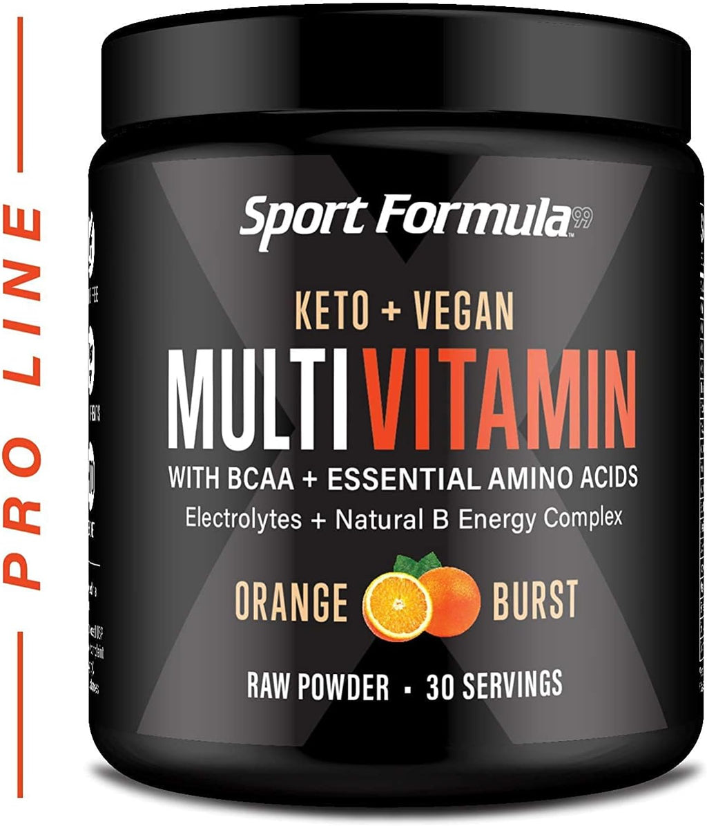 Multivitamínico en Polvo - Bebida Keto - Naranja