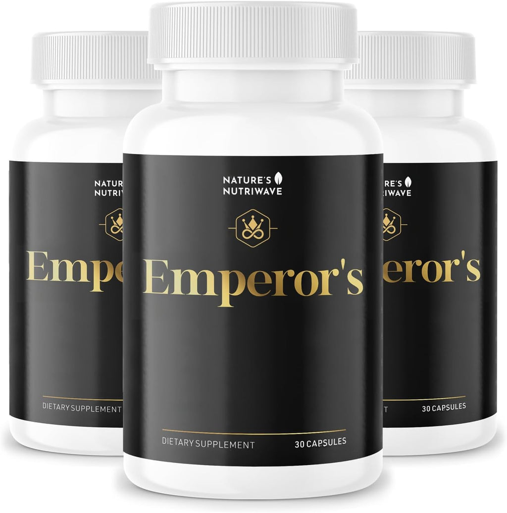 Emperor's Vigor Tonic – Fórmula Herbal – 60 Cápsulas