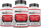 Zonata Gluco Extend (3 Pack) - 180 Cápsulas para Circulación y Metabolismo de Glucosa