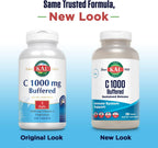 KAL C 1000 Vitamina C 1000 mg – Liberación Sostenida, Tamponada – 250 Comprimidos