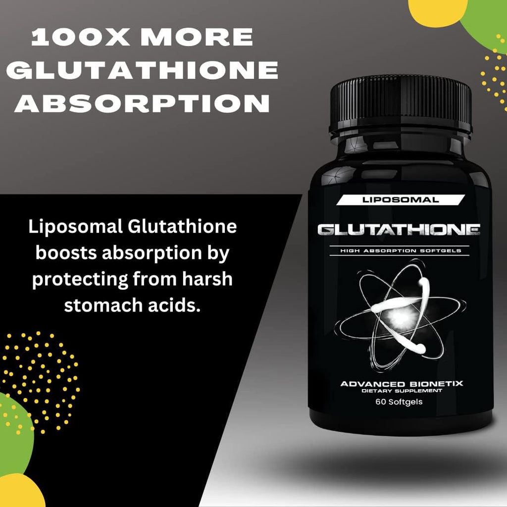 Advanced Bionetix Glutatión Liposomal 850mg - 60 Cápsulas Blandas