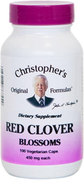 Red Clover - Dr. Christopher's - 100 Vegetable Capsules
