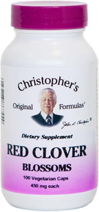 Red Clover - Dr. Christopher's - 100 Vegetable Capsules