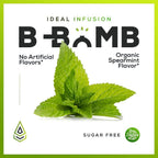 B-Bomb Vitamin B12 + B Complex Liquid Spray: Metilcobalamina con Adenosilcobalamina - Energía y Estado de Ánimo, Sin Azúcar, Vegano, Sabor Menta Orgánica