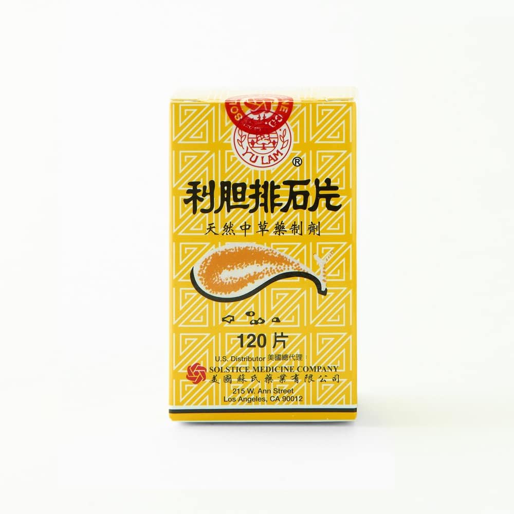 Lidan Paishi Tablet - Suplemento Herbal para Hígado y Vesícula Biliar (120 Comprimidos)