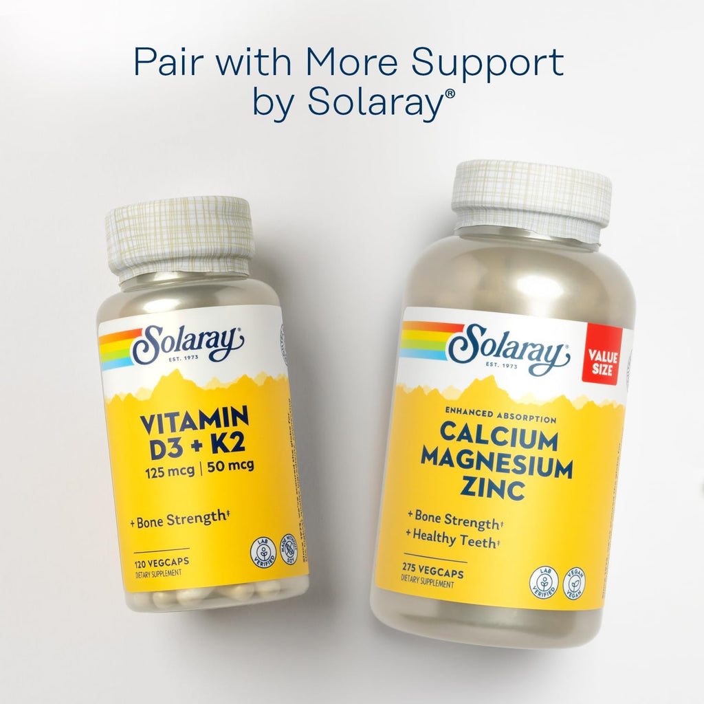 SOLARAY Spectro Multivitamin con Hierro - Complejo Multivitamínico con Calcio, Magnesio, Superalimentos y Enzimas Digestivas - Apoyo para Digestión, Energía y Salud Ósea (360 Cápsulas)