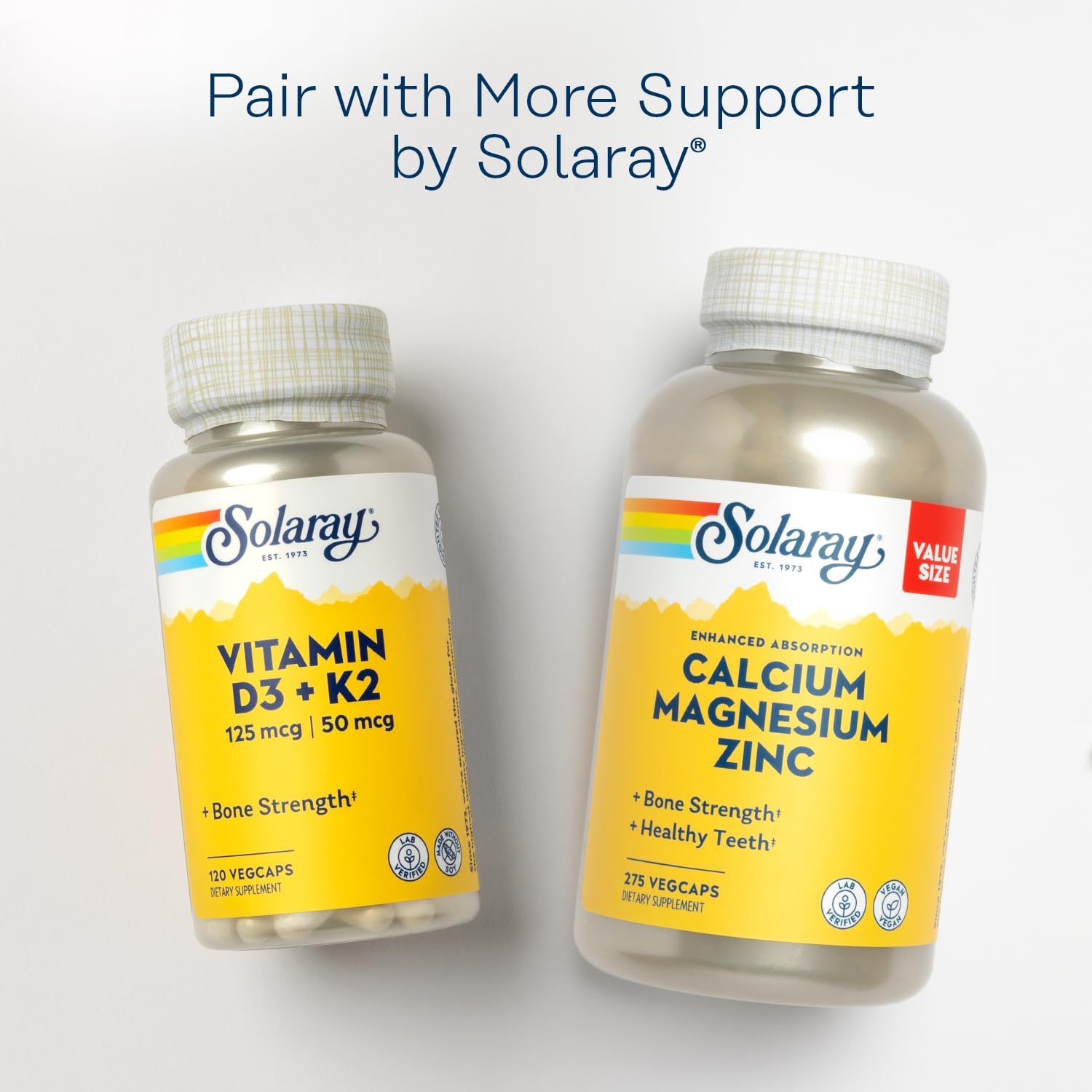 SOLARAY Spectro Multivitamin con Hierro - Complejo Multivitamínico con Calcio, Magnesio, Verduras Energéticas y Enzimas Digestivas (250 Comprimidos)