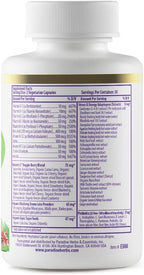 Paradise Herbs Earth's Blend B-Complex - Formas metiladas y enzimáticamente activas de vitaminas B + superalimentos, 60 cápsulas