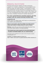 Nordic Naturals Prenatal Multivitamin - Multivitamínico prenatal vegetariano - 22 nutrientes esenciales, incluyendo B6, folato y hierro - 60 comprimidos - 30 dosis