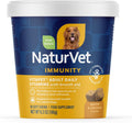 NaturVet VitaPet Vitaminas Diarias para Perros Adultos con Ayuda para el Aliento, 60 Comprimidos Blandos