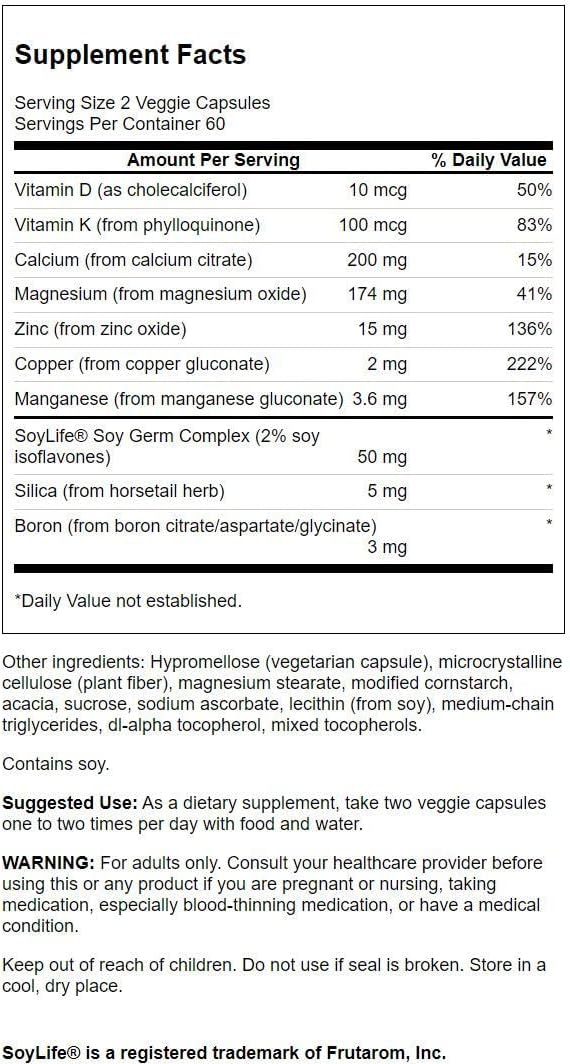 Swanson COND Bone Essentials 120 Cápsulas Veganas