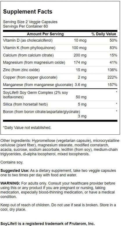 Swanson COND Bone Essentials 120 Cápsulas Veganas – Image 2