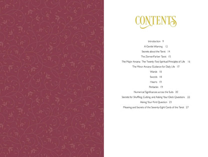 The Zerner/Farber Tarot: Kit de Tarot con 78 Cartas y Libro Guía – Image 2