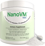 NanoVM Adult - Multivitamínico en Polvo Sin Alérgenos para Mujeres y Hombres, 275g