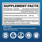 Cofure TUDCA 500mg – Ácido Tauroursodesoxicólico, 60 Cápsulas