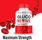 (2 Pack) GlucoRevive Capsules, GlucoRevive Supplement Pills, Advanced Formula All Natural Made in USA, 2 Month Supply