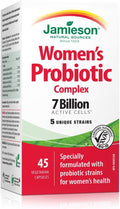 Jamieson Women’s Probiotic Complex 7 Billion - 45 Cápsulas Veganas