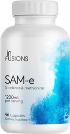 Infusions Maximum Strength Pure SAM-e 1200mg 90 Cápsulas Vegetales (S-adenosilmetionina)