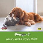 NOW Pet Health, Omega 3 for Dogs and Cats, 180 Capsules