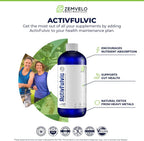 ActivFulvic – Suplemento Líquido de Ácido Fúlvico | 32 Días | Salud Digestiva y Absorción de Nutrientes