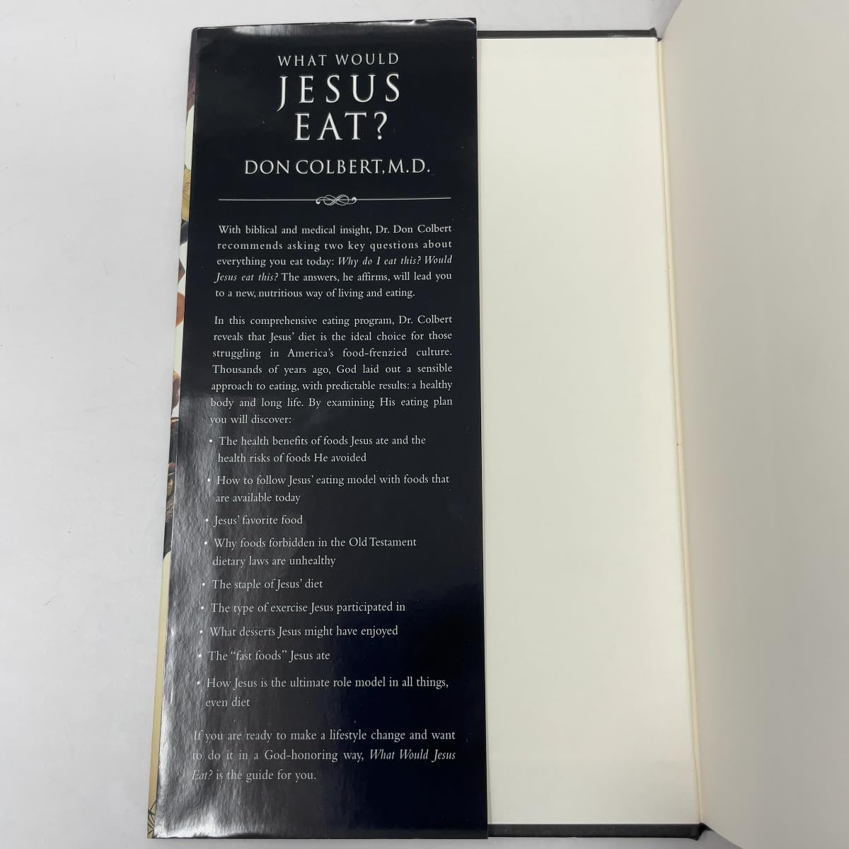 ¿Qué comería Jesús? El programa definitivo para comer bien, sentirse genial y vivir más tiempo