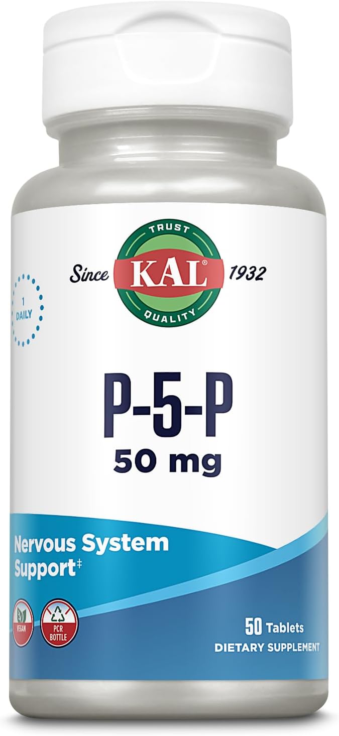 Kal B-6 50 mg Piridoxal-5-fosfato, 50 Comprimidos