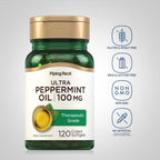 Aceite de Menta en Cápsulas Blandas - Piping Rock, 100mg, 120 Cápsulas