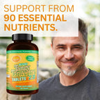Youngevity Beyond Tangy Tangerine 2.0 Complejo multivitamínico y mineral - 120 comprimidos