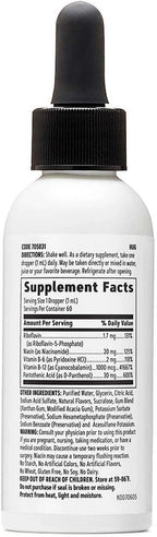 GNC B-Complex Liquid - Complejo B Líquido - 60 Dosis