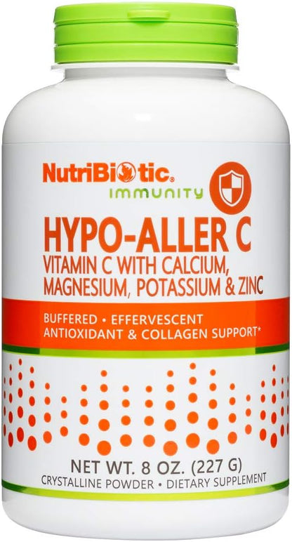 NutriBiotic Hypo-Aller C en Polvo - Vitamina – El funcionamiento normal del sistema inmunitario. – Image 1