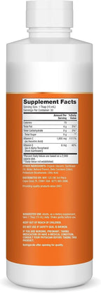 Dr. Mercola Vitamina C Líquida Liposomal con Vitamina E - Sabor Cítrico Vainilla - 450 ml (30 dosis)