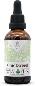 Extracto Orgánico de Chickweed (Stellaria media) Sin Alcohol - 60 ml