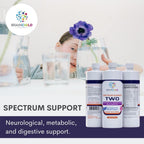 BrainChild Nutritionals Spectrum Support II P5P - Multivitamínico Líquido con B6 Activa y Hierbas, Sin Gluten, 473 ml (16 oz) - Sin Sabor