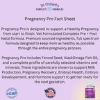 Dr Orchards Pregnancy Pro Vitaminas prenatales para perros - Suplemento premium para embarazo, lactancia y salud del cachorro, 90 comprimidos