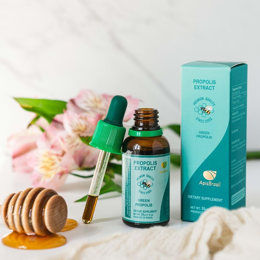 Extracto Líquido de Propóleo Verde Brasileño (30 ml) - ApisBrasil