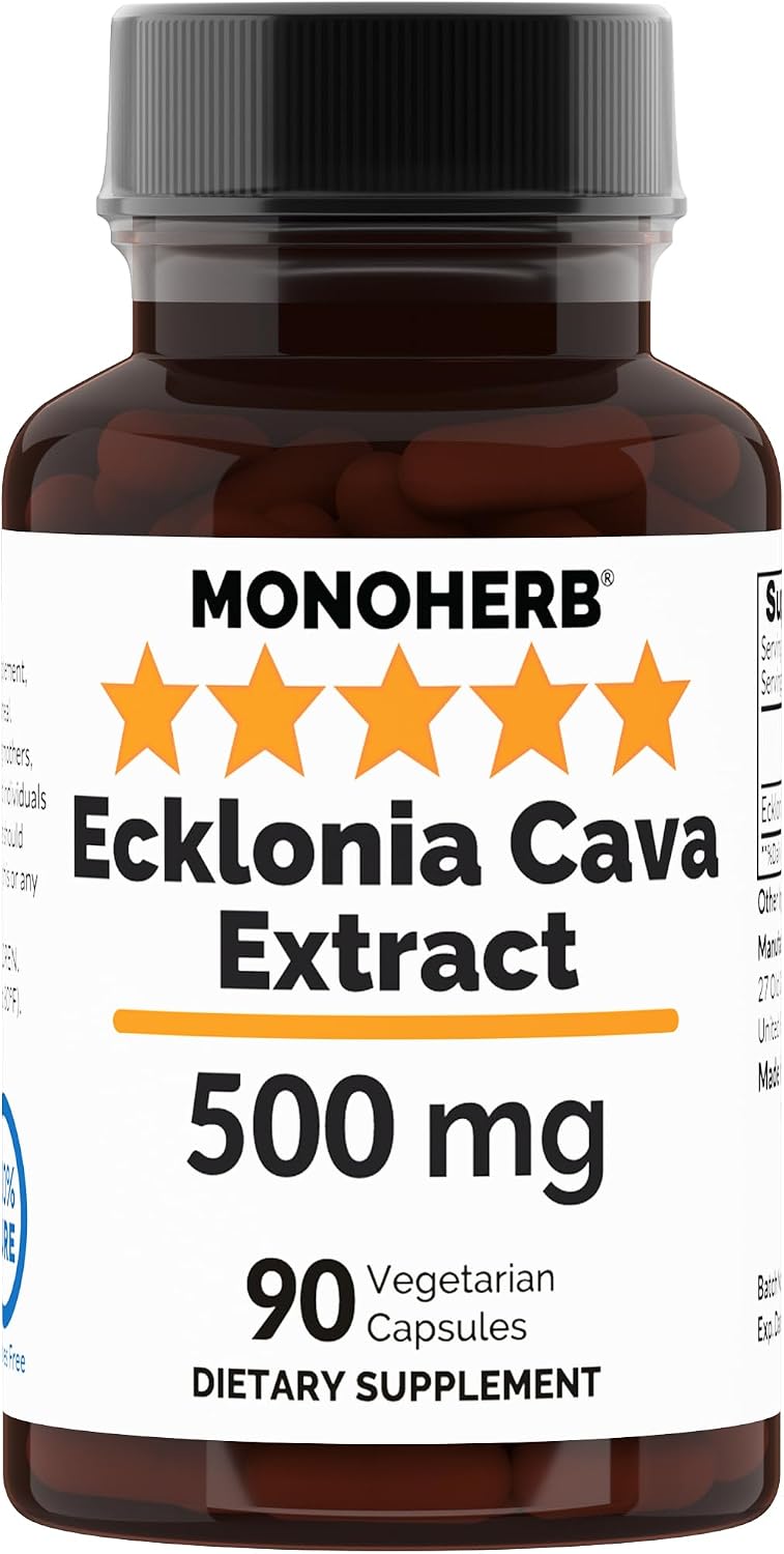 Ecklonia Cava Extracto 500 mg por Cápsula - 90 Cápsulas Vegetarianas