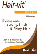 HealthAid Hair-VIT Suplemento Capilar – 90 Cápsulas