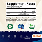 Vitamatic Ácido Fólico 5 mg (5000 mcg) – 240 Comprimidos Vegetarianos (2 Envases) – Equivalente a 8333 mcg DFE