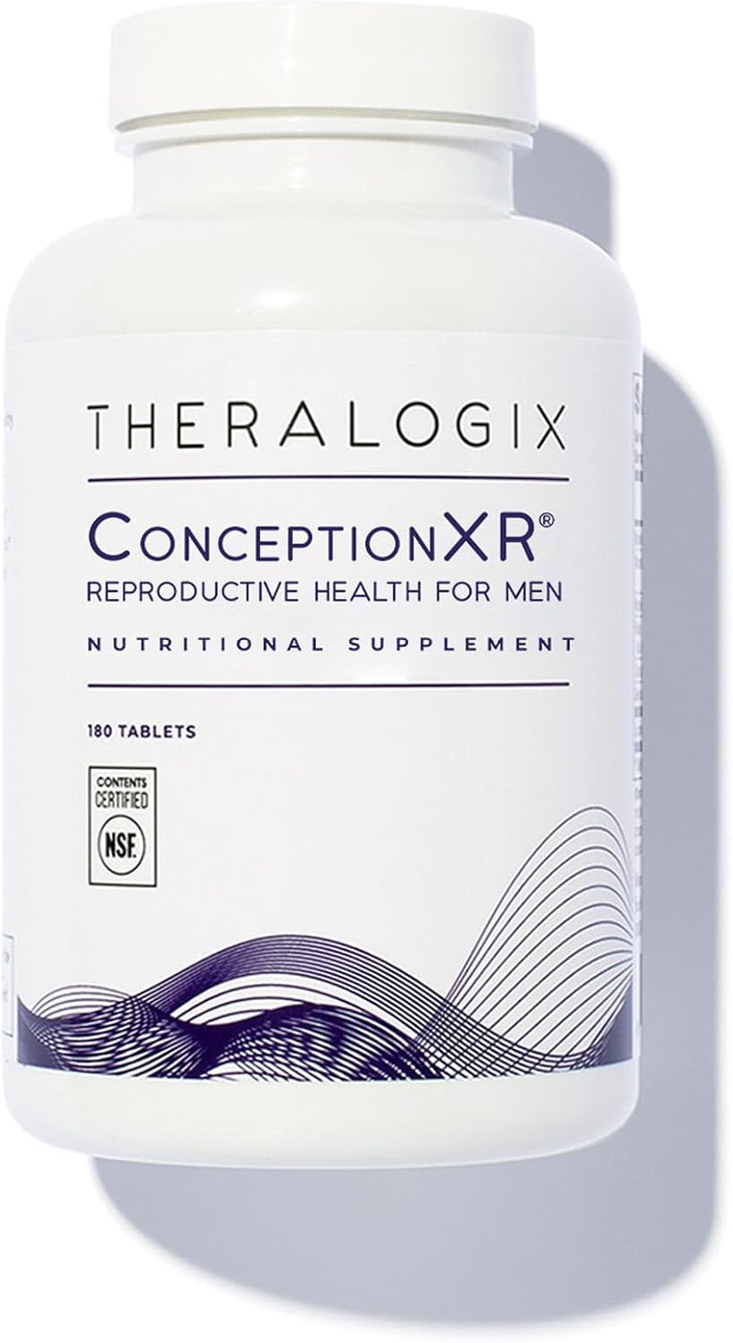 Theralogix ConceptionXR Fertility Supplement for Men, 180 Tablets (90-Day Supply)