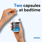SEHATU Relax Plus - Suplemento para el estrés y el sueño reparador | 60 cápsulas