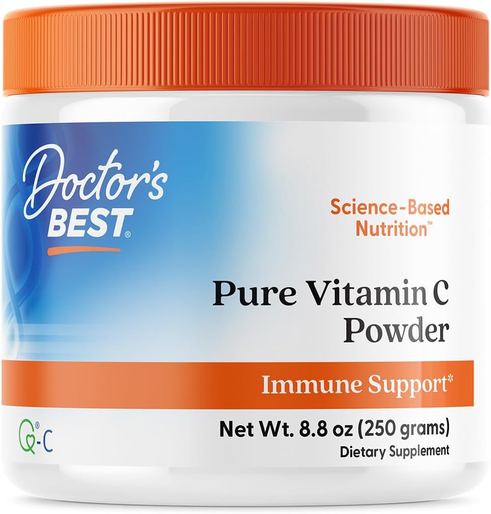 Doctor's Best Vitamina C en Polvo con Q-C, 250g