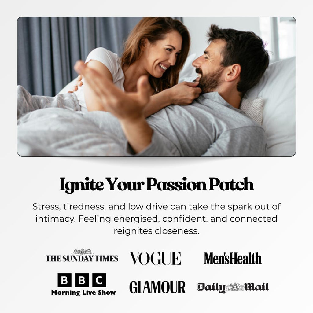 The Patch Collection® - Parche de Alta Potencia para la Vitalidad | Ginseng, Tribulus Terrestris, L-Arginina, Fo-Ti | 100% Natural y Vegano, Sin Látex (Pack de 15)
