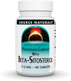 Source Naturals Phytosterol Complex con Beta-Sitosterol, 113 mg – 90 tabletas
