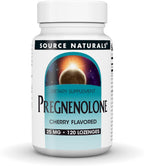 Source Naturals Pregnenolona 25mg - 120 Pastillas de Cereza
