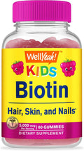 WellYeah Gominolas de Biotina para Niños 5000 mcg - 60 Gominolas